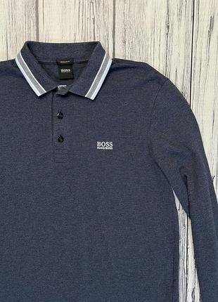 Hugo boss long sleeve кофта поло оригинал m