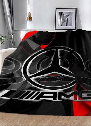 Плед 3d mercedes-benz amg 12652 160х200 см