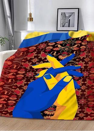 Плед 3d патриотический разрисованная душа №2 12550 160х200 см