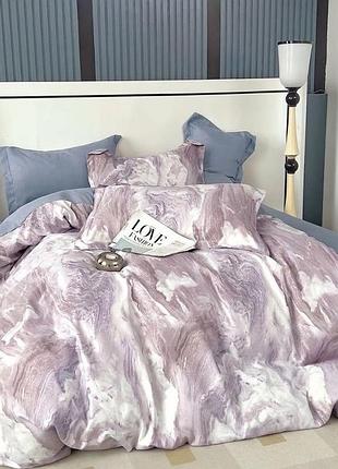 Постельное белье двуспальное из фланели mallory home print 2 21941 180х220 см
