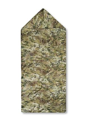 Спальний мішок з капюшоном tactical summer fs (220 90 см) мультикам