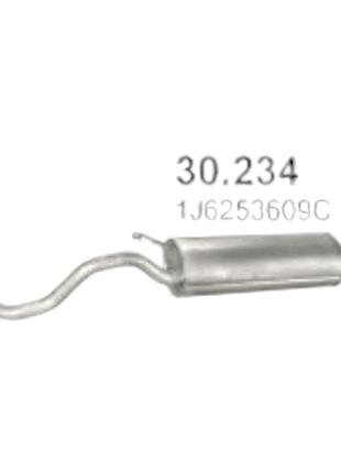 Глушитель volkswagen golf iv 1.6 polmostrow