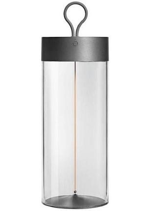 Світильник настільний декоративний з димером ledvance decor filament floor сірий