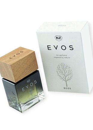 Ароматизатор на дзеркало сухий k2 evos "boss" запаска 50 мл