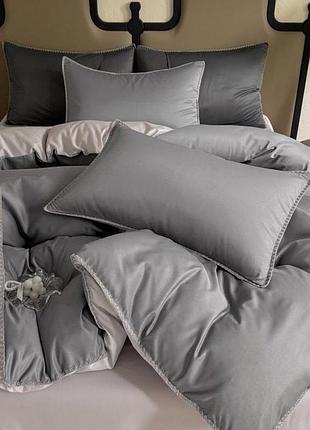 Постельное белье двуспальное из сатина colorful home print 3 21823 180х220 см
