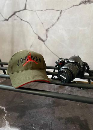 Кепка jordan хакі