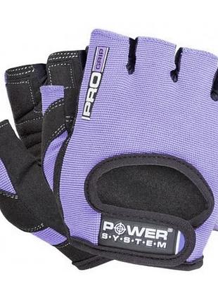 Перчатки для фитнеса power system ps-2250, purple xs