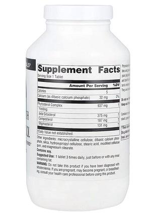Фитостеролы source naturals beta sitosterol 375 mg mega strength, 240 капсул 2