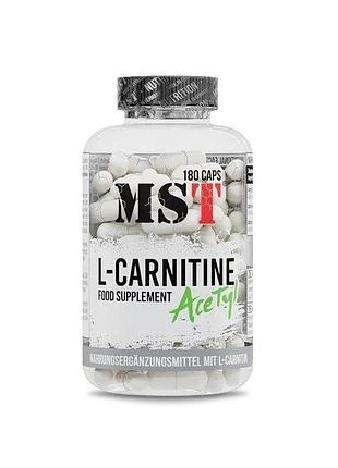 Жироспалювач mst nutrition l-carnitine acetyl, 90 капсул