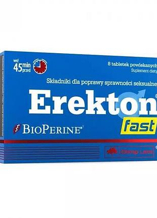 Натуральная добавка olimp sport nutrition erekton fast, 8 таблеток