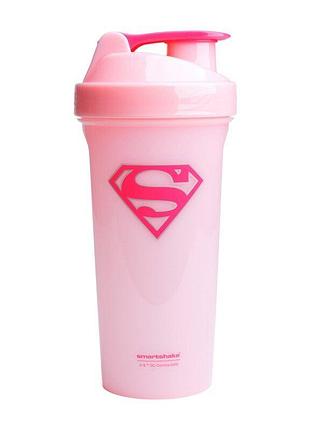 Шейкер smart shake lite dc 800 мл, supergirl