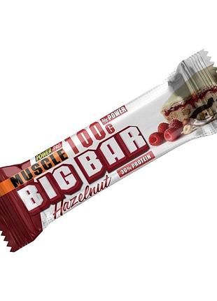 Батончик power pro muscle big bar 30% protein, 100 грамм - фундук