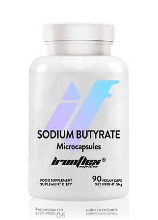 Бутират натрію ironflex sodium butyrate, 90 капсул