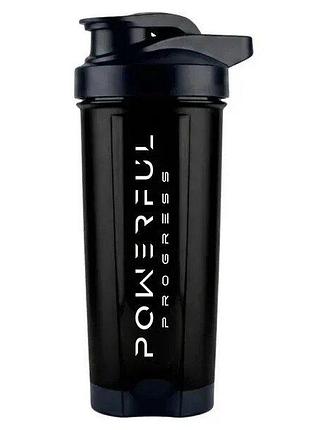 Спортивний шейкер powerful progress shaker, 750 мл