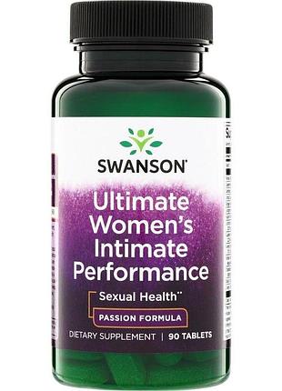 Комплекс для підтримки жіночого здоров’я swanson ultimate women's intimate performance, 90 таблеток