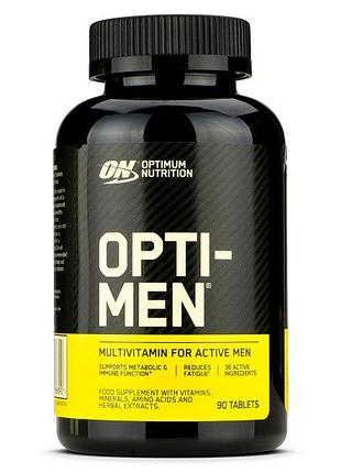 Витамины и минералы optimum nutrition opti-men (eu), 90 таблеток улучшает память и когнитивные функции