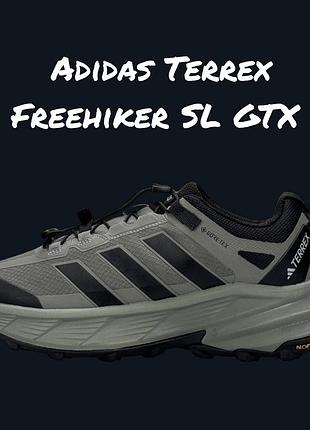 Adidas terrex freehiker sl gtx olive black 5