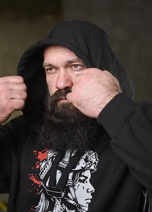 Теплая худи ghetto warrior нп4873 6
