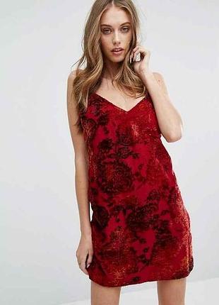 Сукня жіноча р.14 (укр.48) червона 10075507006 тм missguided