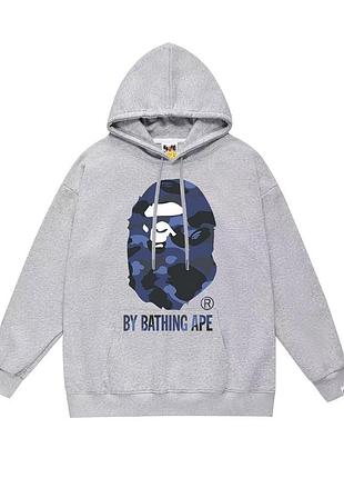 Мужской худи на флисе bape
