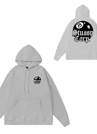 Мужской худи на флисе stussy