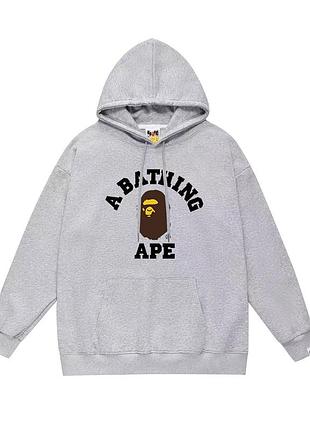 Мужской худи на флисе bape