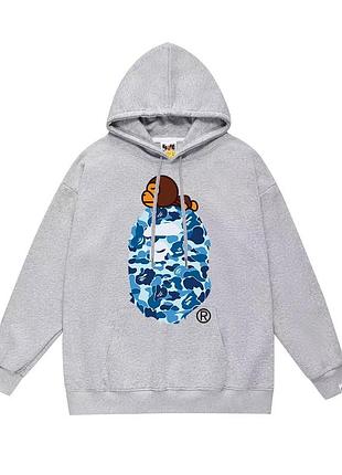 Мужской худи на флисе bape