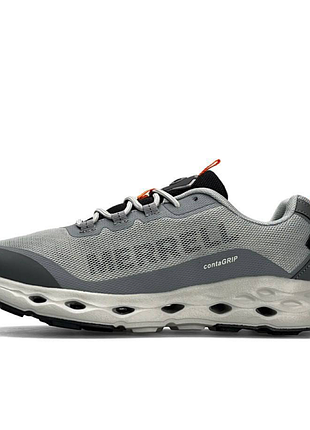 Мужские кроссовки merrell drainmaker xtr серые трекинговые ежедневные летние с сеткой топ качества меррелл легкие брендовые для прогулок