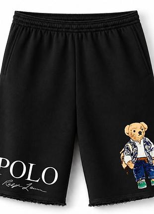 Чоловічі оверсайз шорти ralph lauren polo bear