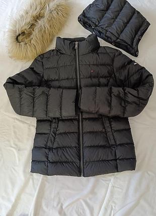 Женская пуховая куртка tommy hilfiger (tommy jeans) original.