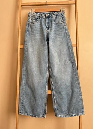 Стильні джинси wide leg від zara