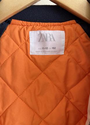 Куртка бомбер на хлопчика від zara 8