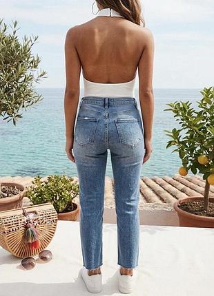 Боді missguided з вишитими квітами 6