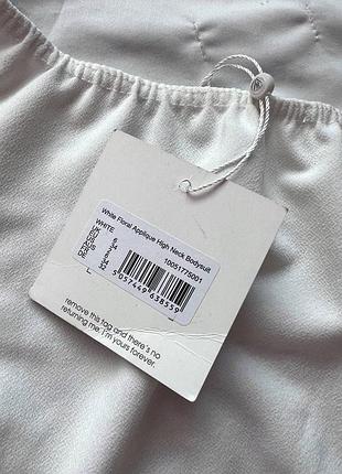 Боді missguided з вишитими квітами 9