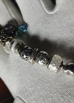 Браслет серебряный (925 проба) pandora. 3