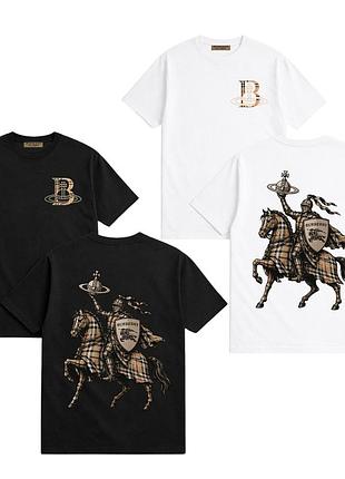 Футболка burberry x vivienne westwood