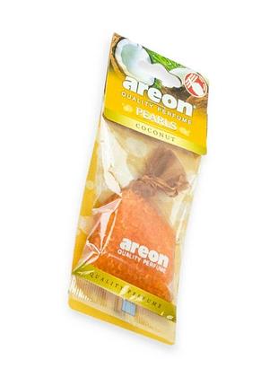 Ароматизатор на дзеркало сухий мішечок areon pearls "coconut"