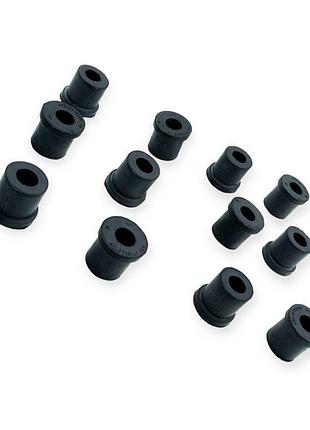 Втулка рессоры москвич 408, 412, 2140, иж-ода 2717, 27175 (к-кт 12 шт) rg rubber