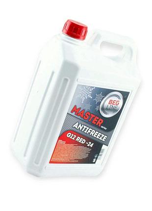 Антифриз червоний 5 л -24 ° c g12 master beg-line