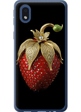 Чехол на samsung galaxy a01 core a013f клубника v3 "5638u-2065-851"