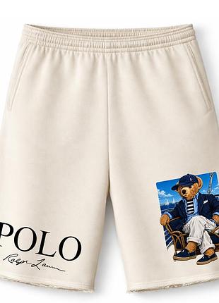 Мужские оверсайз шорты ralph lauren polo bear