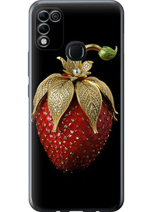 Чехол на infinix hot 11 play клубника v3 "5638u-2756-851"