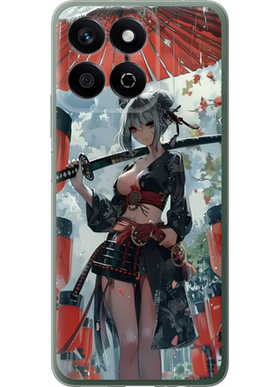 Чохол на huawei honor play 60 plus гейша-воїн "6124u-4109-851"