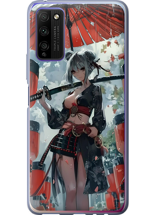 Чохол на huawei honor 30 lite гейша-воїн "6124u-2074-851"