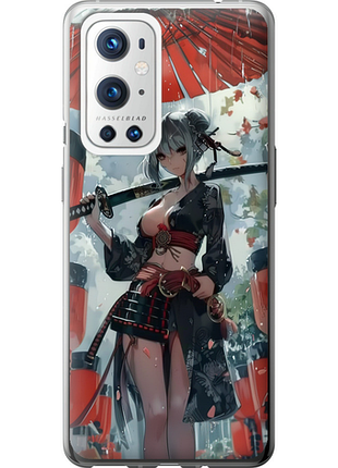 Чохол на oneplus 9 pro гейша-воїн "6124u-2250-851"