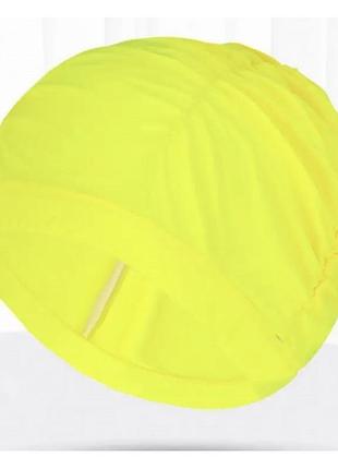 Шапочка для плавання swim cap long hair жовтий