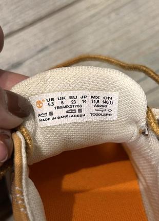 Легкі дитячі кросівки timberland 5