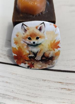 Брошка лисенятко