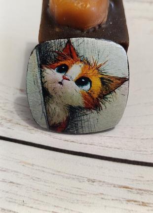 Брошка котик 2