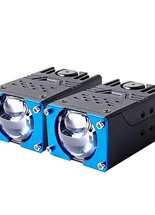 Лазерные bi-led линзы sanvi s101 9-16v 68/90w 5500k — противотуманный свет